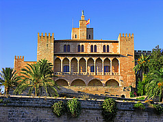 Palacio Real de La Almudaina-Palast Foto von Citysam  