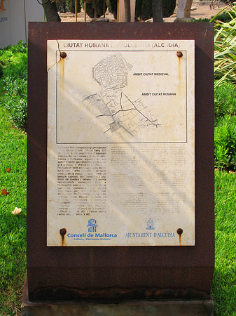 Fotos Schild zur Geschichte | Mallorca