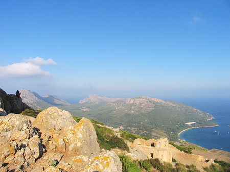 Foto Landschaften vom Berg - Mallorca