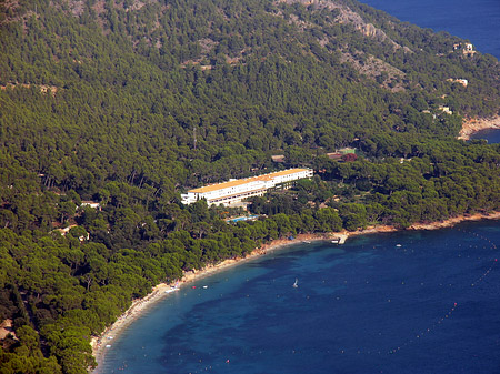 Foto Hotel Formentor aus der Luft