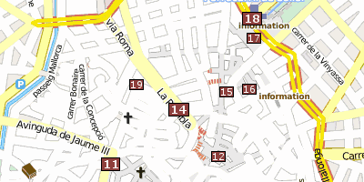 Spanische Neustadt Stadtplan